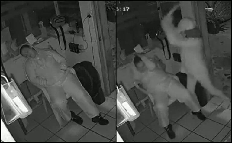 Mujer golpea a martillazos a una guardia de seguridad en Nayarit