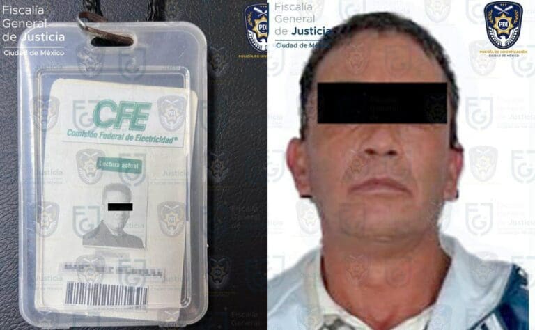 Violador serial es detenido en CDMX; se hacía pasar por trabajador de la CFE