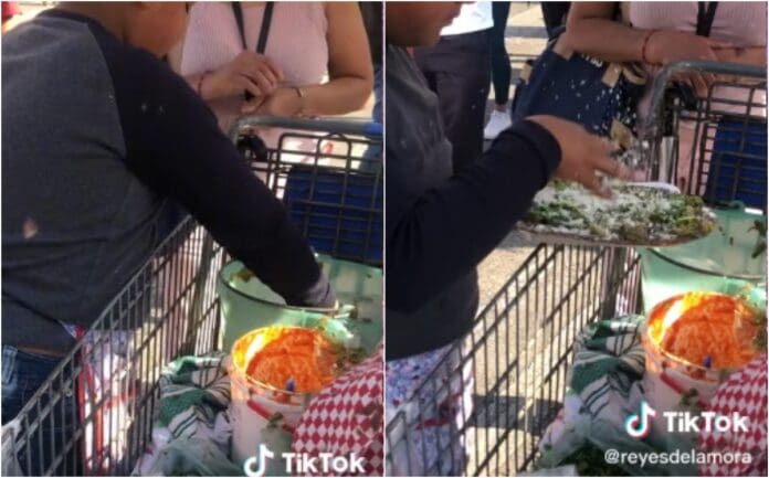 VIDEO: Niño se hace viral por vender tlayudas