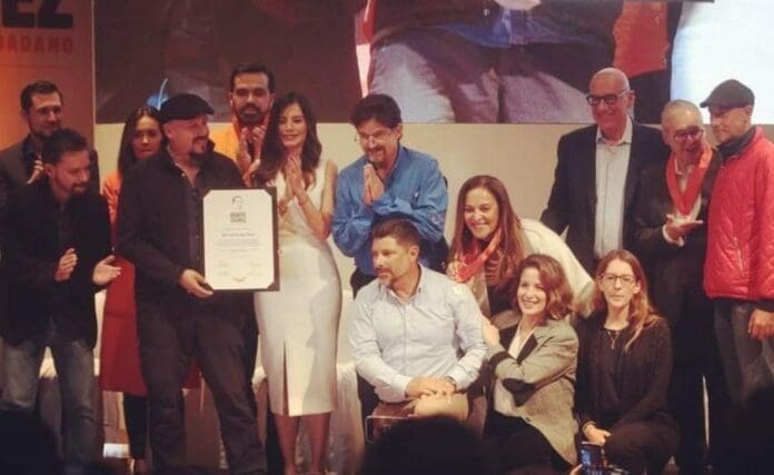 Los ambientalistas que se oponen al Tren Maya recibieron un reconocimiento a su lucha por parte de Movimiento Ciudadano.