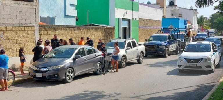Vandaliza mujer una capilla en Playa del Carmen 