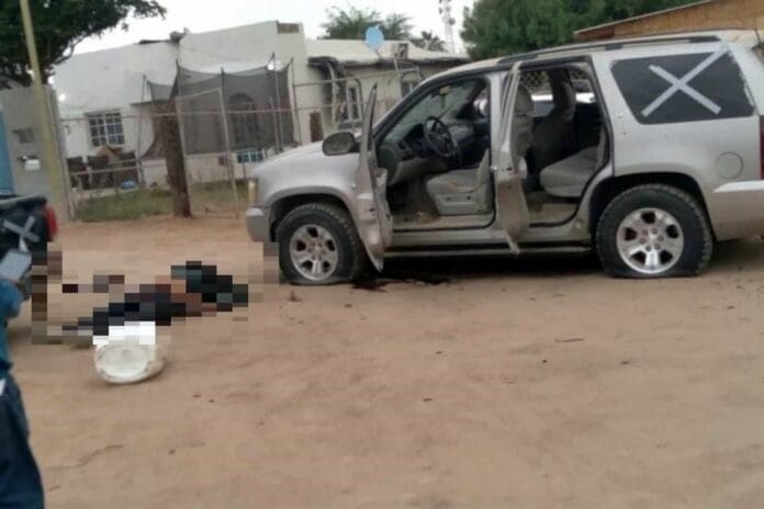 Al menos ocho muertos dejó un enfrentamiento entre sicarios en la frontera de BC y Sonora