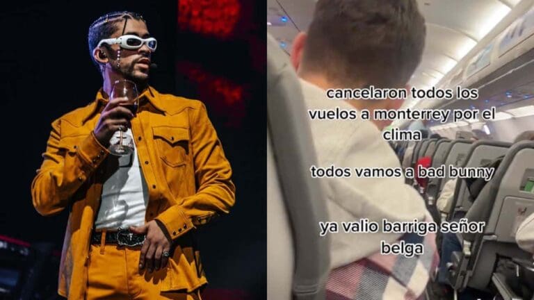 Video: Cancelan vuelos a Monterrey por mal clima y varias personas se quedan sin ver a Bad Bunny