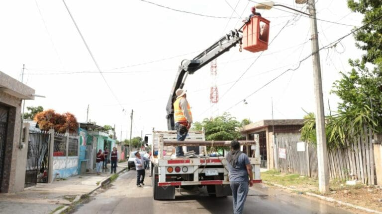 Colonia del Bosque ya contará con 152 luminarias led nuevas