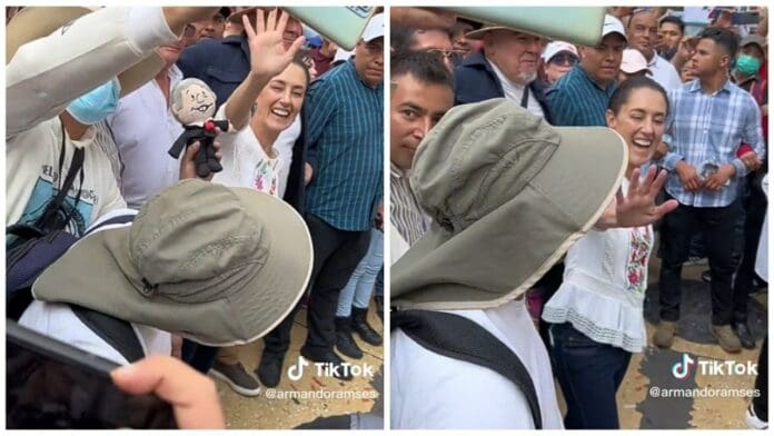 Joven pide a Claudia Sheinbaum que no se case y protagonizan divertido momento