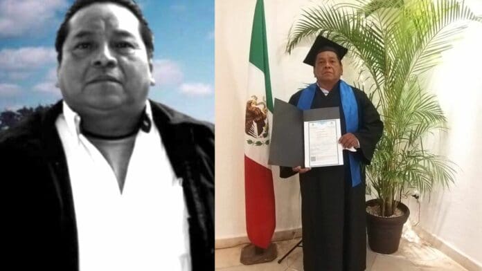 Falleció hoy el periodista Pedro Noh Canto y será despedido en la Funeraria Cancún a partir de las 21:00 horas este lunes