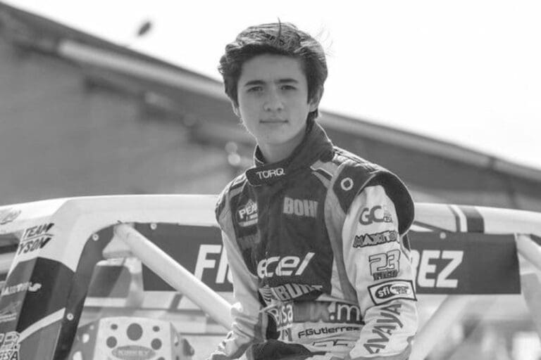 Muere el piloto mexicano de la Nascar Federico 'Fico' Gutiérrez a los 17 años