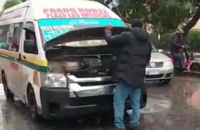 En el día sin taxistas, sindicato reporta que hubo complicaciones por lluvias pero operan con normalidad 