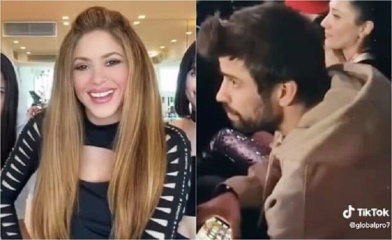 Piqué acude a partido donde sonó nueva canción de Shakira, esta fue su reacción