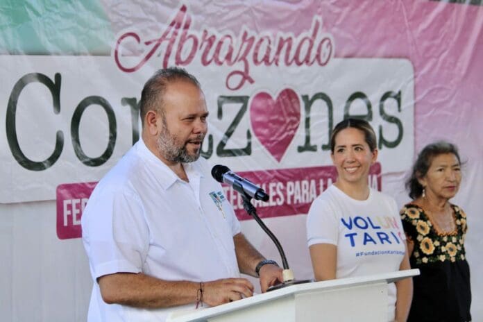 LLEVA DIF DE PUERTO MORELOS EL PROGRAMA “ABRAZANDO CORAZONES” A LEONA VICARIO 