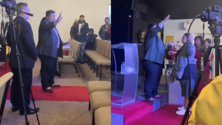 VIDEO: Pastor corre a personas de la iglesia por no dar su diezmo