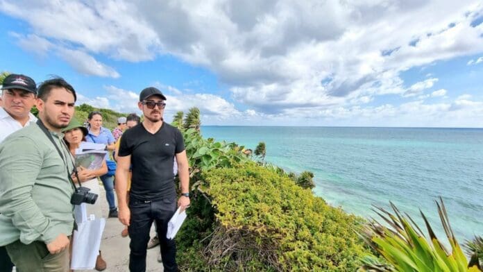 Anuncian construcción de siete accesos públicos a playas con conexión a la Zona Arqueológica de Tulum 