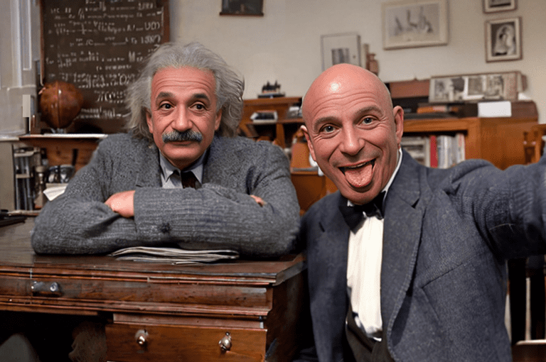 'Stelfie': El artista que "viaja al pasado" y logra increíbles fotografías con inteligencia artificial