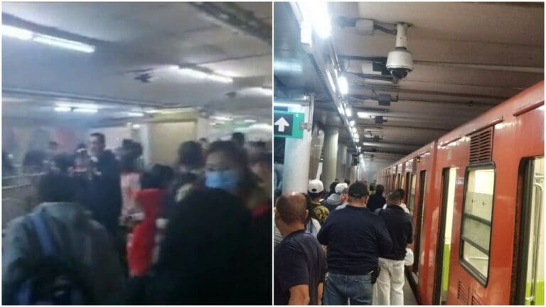 Se reportó presencia de humo en la estación Bellas Artes de la Línea 8 del Metro