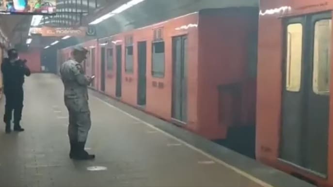 Se separó un vagón de la Línea 7 al llegar a Polanco