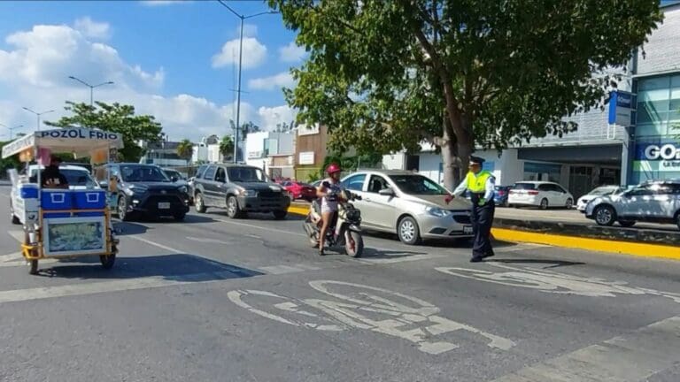 Realizan labores de educación vial