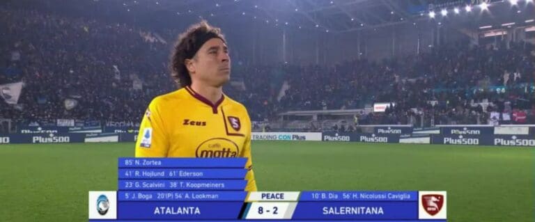 Memo Ochoa recibe la mayor goleada de su carrera ante la derrota del Salertina