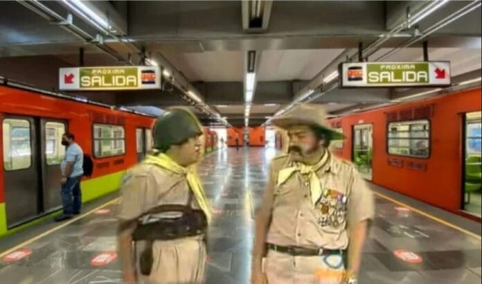 Los mejores memes tras la llegada de la Guardia Nacional al Metro CDMX