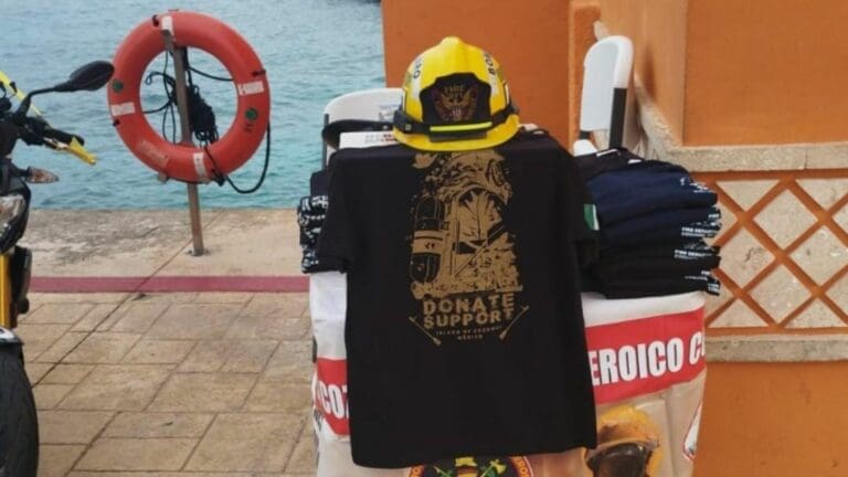 Culmina campaña de donación para bomberos de Cozumel; esperan haber llegado a meta de 300 mil pesos