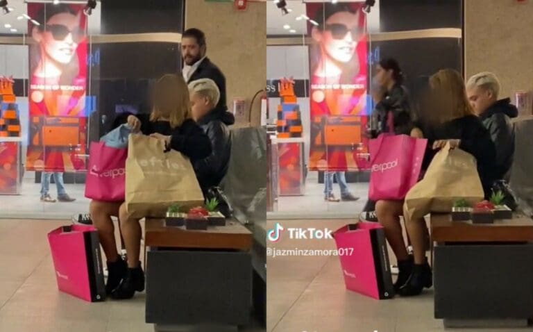 VIDEO: Captan a mujer cambiando sus compras a bolsas de Liverpool