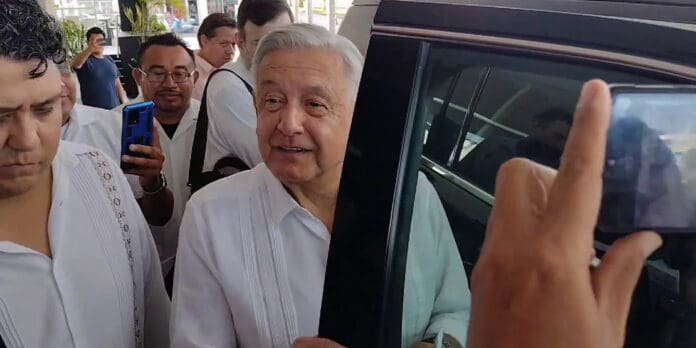 Cuenta Mario Villanueva Madrid con protección del juez, afirma AMLO