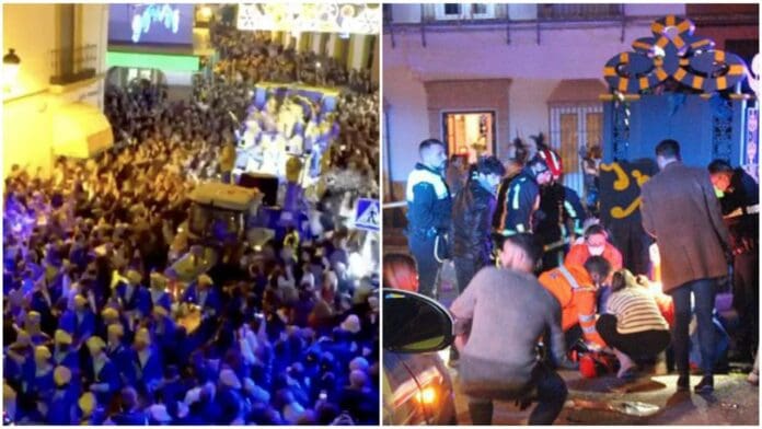 Cabalgata de los Reyes Magos deja un muerto y 11 heridos en España