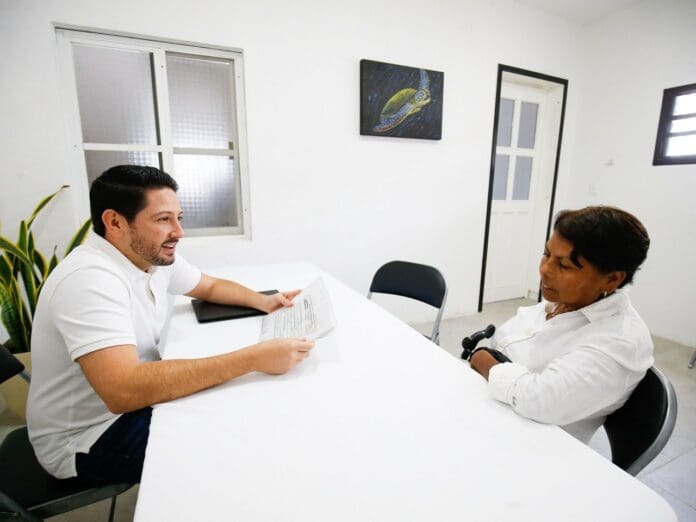 COMIENZA EL AÑO RENÁN SÁNCHEZ ESCUCHANDO Y AYUDANDO A LA GENTE 