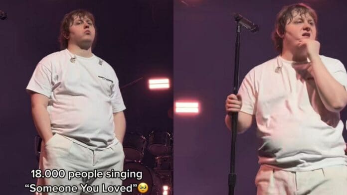 Lewis Capaldi sufre ataque de síndrome de Tourette en concierto; fans sorprenden con noble gesto