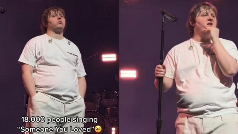 Lewis Capaldi sufre ataque de síndrome de Tourette en concierto; fans sorprenden con noble gesto