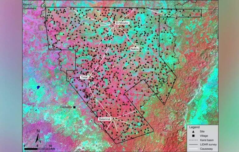 Hallan “supercarreteras” que sugieren lo avanzada que era la civilización Maya