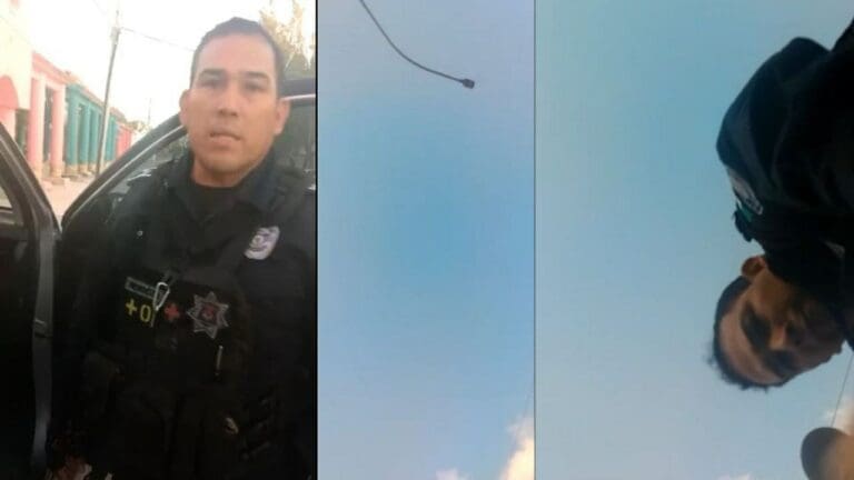 Captan en video agresión de policía de Cancún