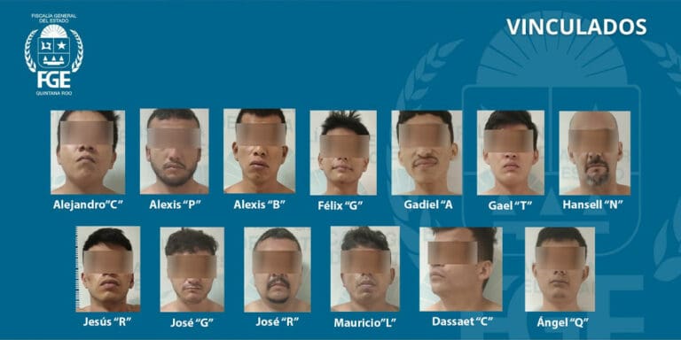 Vinculan a proceso a 13 detenidos en el restaurante La Parrilla de Playa del Carmen