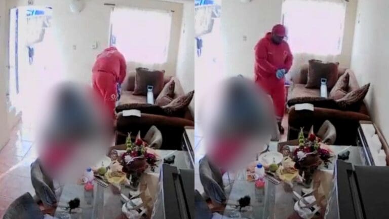 VIDEO: Exhiben a paramédico de la Cruz Roja robando dinero del bolso de una mujer muerta en Tijuana