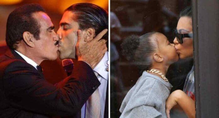 La cultura de besar en la boca a tus hijos, ¿por qué no lo debes hacer?