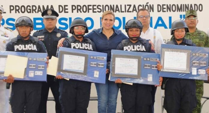 La seguridad es uno de los rubros donde más se nota la renovación de Playa del Carmen que comenzó en esta administración.