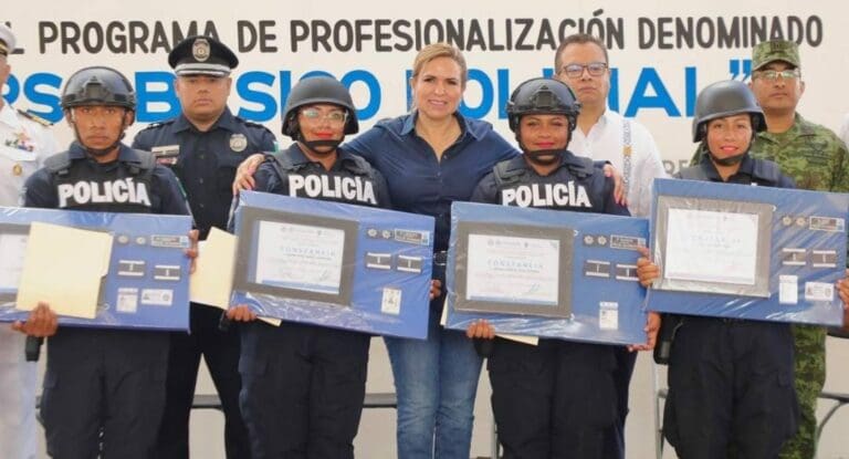 La seguridad es uno de los rubros donde más se nota la renovación de Playa del Carmen que comenzó en esta administración.