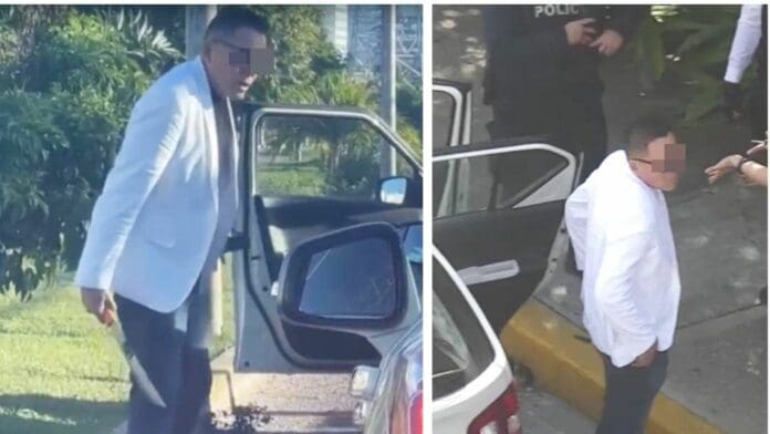 Detienen a juez que amenazó a mujer con arma blanca en Cancún