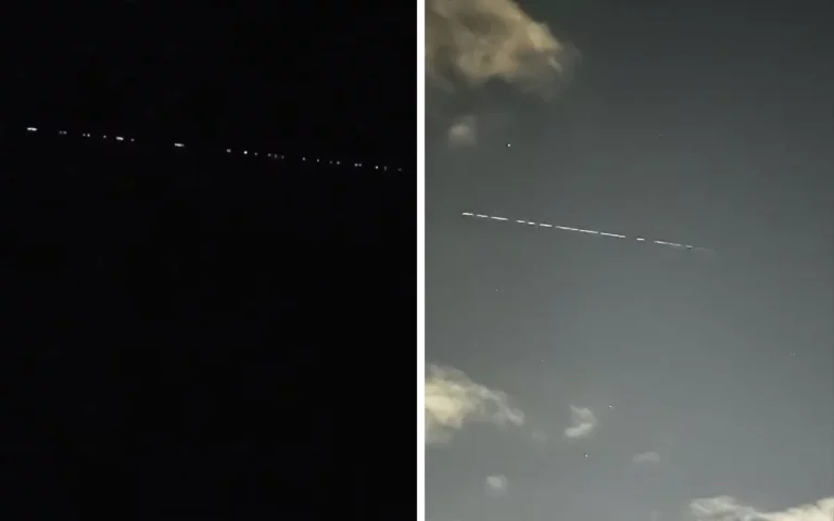 VIDEO No son OVNIS, es la nueva misión de SpaceX