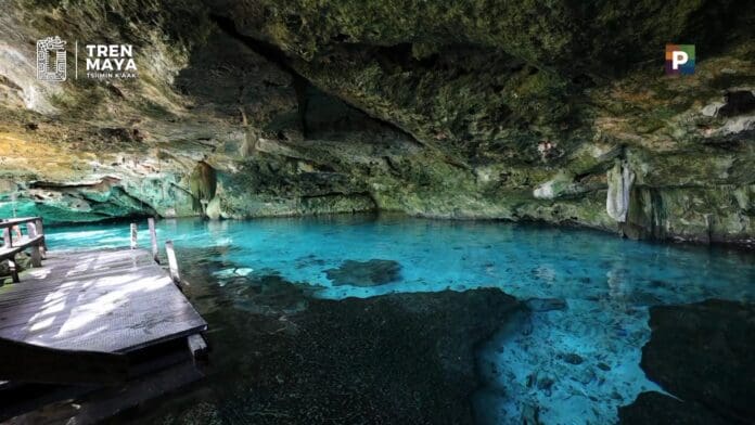 Viaducto elevado del Tren Maya protegerá cenotes, cavernas y ríos subterráneos en tramo 5 sur: Javier May 