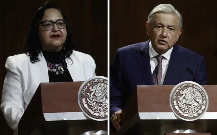 Norma Piña es presidenta de la Suprema Corte por mí AMLO