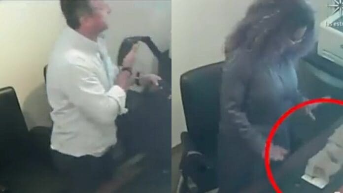 VIDEO: Captan a senadora de Morena, Rocío Abreu y funcionarios recibiendo fajos de billetes en una oficina de Gobierno de Campeche