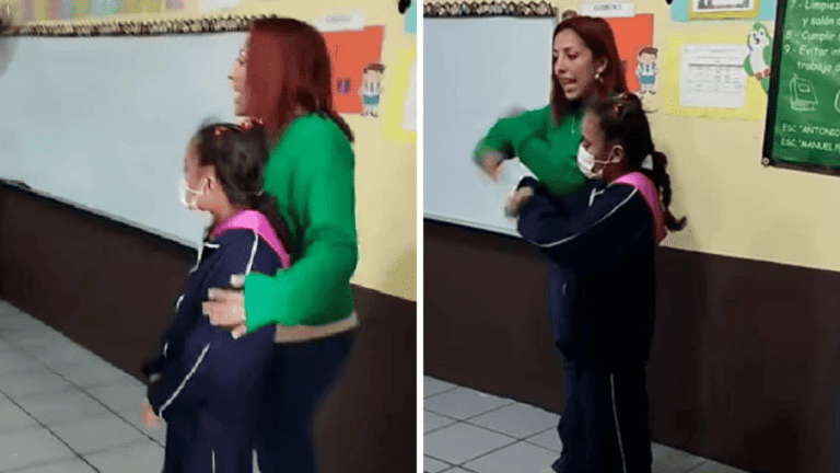 VIDEO: Maestra enseña lenguaje de señas a sus alumnos para que se comuniquen con una compañera