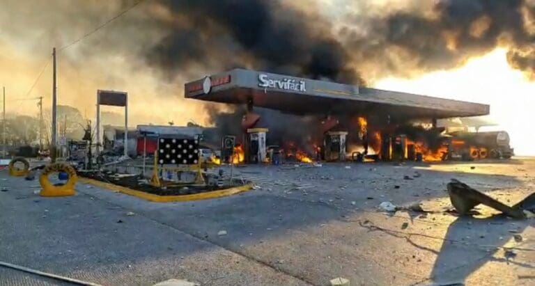 Dos muertos y cuatro heridos dejo la explosión en gasolinera de Tula, Hidalgo