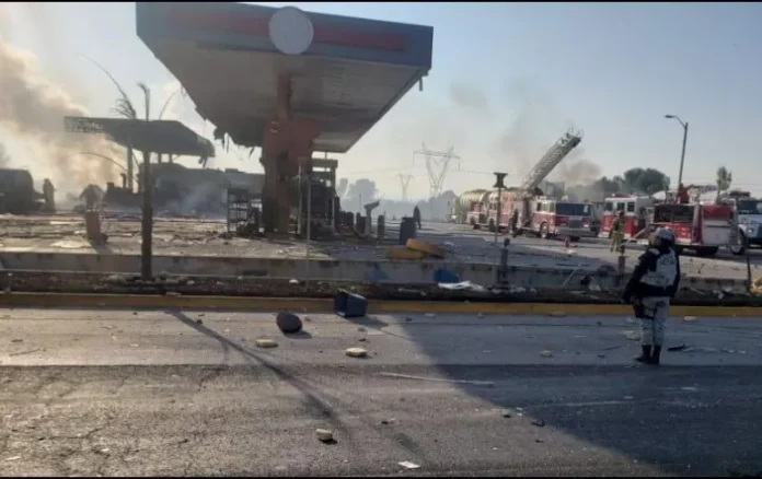 Última hora: Explota gasolinera en la carretera Tula - Tlahuelilpan, en Hidalgo