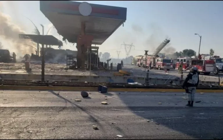 Última hora: Explota gasolinera en la carretera Tula – Tlahuelilpan, en Hidalgo