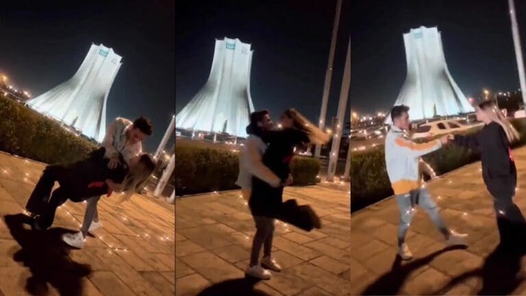 Condenan a una pareja a más de 10 años de prisión por bailar en las calles de Irán