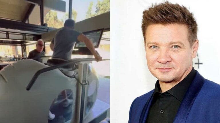 Jeremy Renner vuelve a caminar después de su trágico accidente