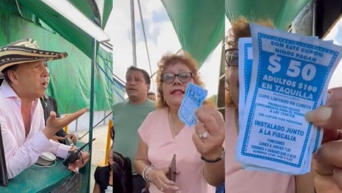 VIDEO: Denuncian mala organización en el 'Show de los Dinosaurios' en Cancún