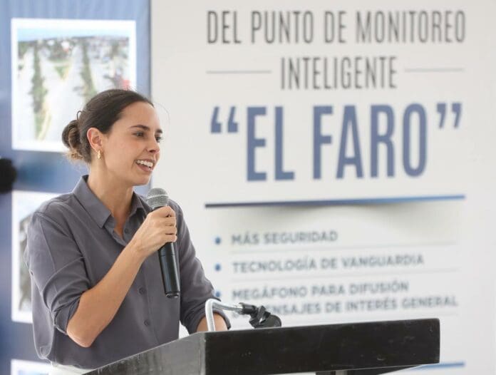 Reforzamos la seguridad pública con alta tecnología para construir un mejor Cancún Ana Patricia Peralta