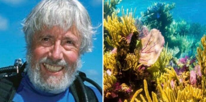 Arrecifes de coral en Puerto Morelos en riesgo, advierte Jean-Michel Cousteau a AMLO